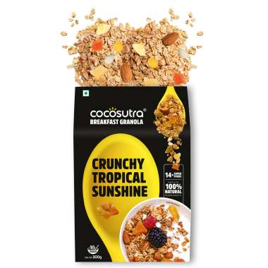 Cocosutra: Crunchy Tropical Sunshine Granola - 300gm