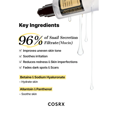 COSRX: Advanced Snail 96 Mucin Power Essence - 30ml