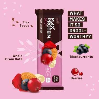 RiteBite Max Protein: Special Offer -Daily Fruit & Nut Bar Pack of 4  - 50gm