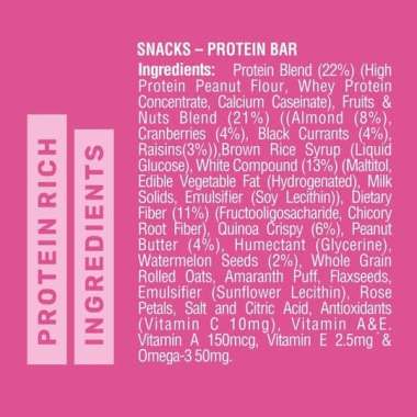 RiteBite Max Protein: Special Offer -Daily Fruit & Nut Bar Pack of 4  - 50gm