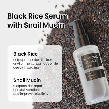 Coxir: Black Snail Collagen Serum 50ml