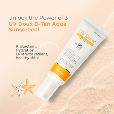 Brinton : Uv Doux D-Tan Aqua Sunscreen Lotion Spf 50  50ml
