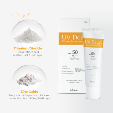 Brinton : Uv Doux Sunscreen Gel 50gm