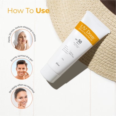 Brinton : Uv Doux Sunscreen Gel 100gm
