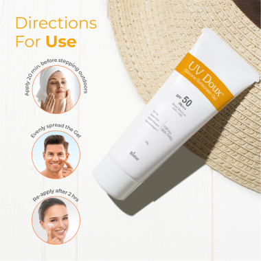 Brinton : Uv Doux Sunscreen Gel 50gm