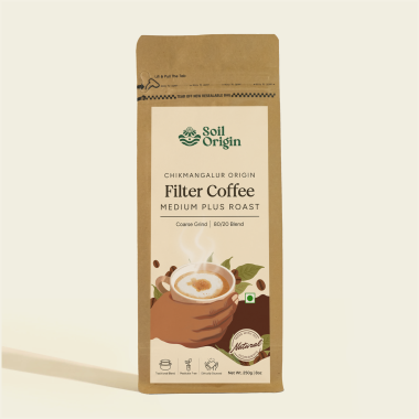Soil Origin: Filter Coffee (Chikmangalur Origin)  250gm