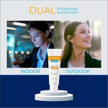 Brinton : Uv Doux Blue Sunscreen Gel  50gm