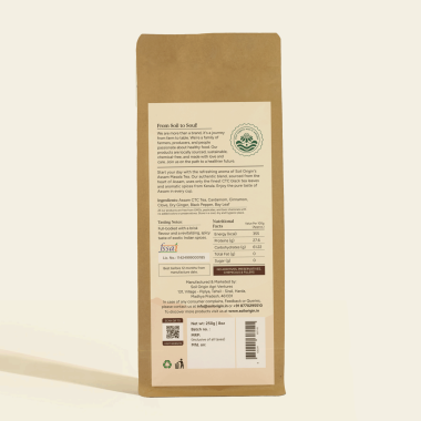 Soil Origin: Assam Masala Tea (Kadak Chai)  100gm