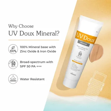 Brinton : Uv Doux Mineral Sunscreen Gel  50gm