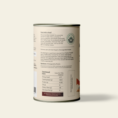 Soil Origin: Ashwagandha Powder 100gm