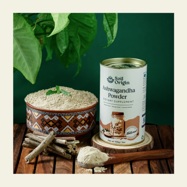 Soil Origin: Ashwagandha Powder 100gm