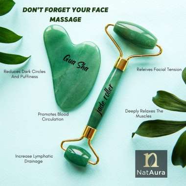 kindlife: The Treasure Box - Jade Roller n Gua Sha Set