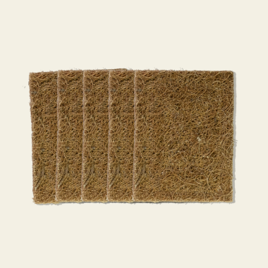 Soil Origin: Coconut Coil Scrubber Pad (Dishwasher)  Set of 5
