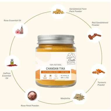 Ecotyl: Chandan Teeka  50gm