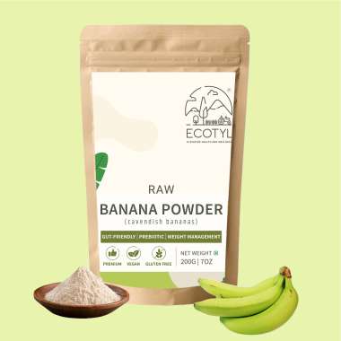 Ecotyl: Raw Banana Powder | Supports Gut Health | 200gm
