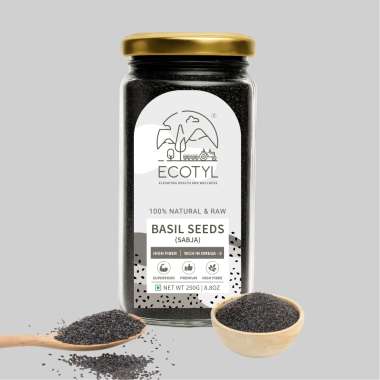 Ecotyl: Basil Seeds | Sabja Seeds  | 250gm