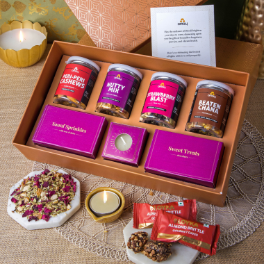 Omay Foods: Goodness Inside Diwali Gift Box  900gm