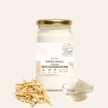 Ecotyl: Safed Musli Powder | Ayurvedic Herb | 100gm