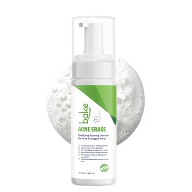 Bake Cosmetics: Acne Erase Clarifying Foaming Cleanser with 2% Salicylic Acid   100ml