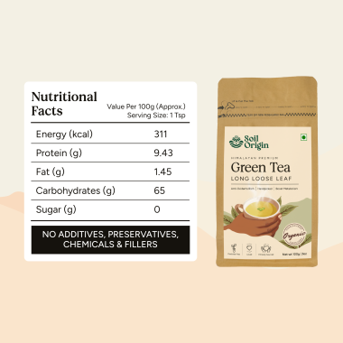 Soil Origin: Himalayan Green Tea  100gm