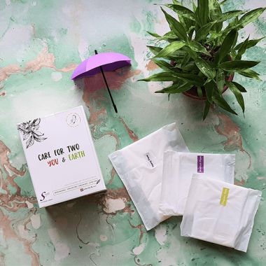 Saathi: Bamboo Fiber Biodegradable Sanitary Pads - pack of 24