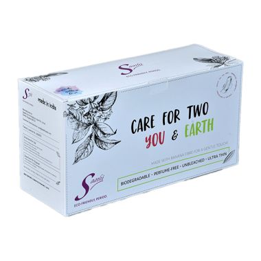 Saathi: Banana Fiber Sanitary Pads - Super saver pack of 30