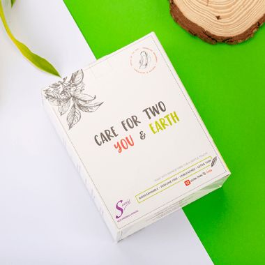 Saathi: Overnight Bamboo Fiber Sanitary Pads - pack of 36