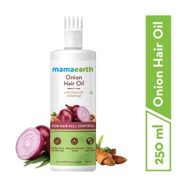 Mamaearth: Onion Hair Oil for hair growth with Onion & Redensyl for Hair Fall Control - 250ml