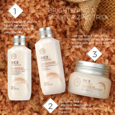 The Face Shop: Rice & Ceramide Moisturizing Toner - 150ml
