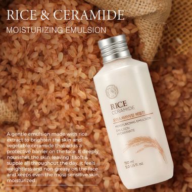 The Face Shop: Rice & Ceramide Moisturizing Emulsion - 150ml