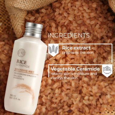 The Face Shop: Rice & Ceramide Moisturizing Emulsion - 150ml