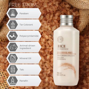 The Face Shop: Rice & Ceramide Moisturizing Emulsion - 150ml