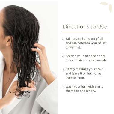 Ecotyl: Ayurvedic Hair Oil | Infused with 10+ Herbs | For Hair Fall Control & Hair Growth | 100ml