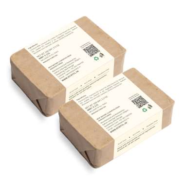 Ecotyl: Coconut Milk Soap with Vanilla | 100% Natural| Set of 2 