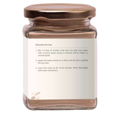 Ecotyl: Pure Multani Mitti | Face Pack for Exfoliation & Clear Skin | 150gm