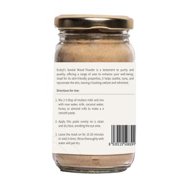 Ecotyl: Pure Sandalwood Powder  Face Pack   100gm