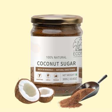 Ecotyl: Coconut Sugar | Blossom Sugar | Natural Sweetener | 300gm