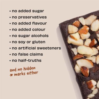 The Whole Truth: Protein Bars - Pack of 6 - Coffee Cocoa - Pack of 6 (6 X 52G) - All Natural - No Added Sugar