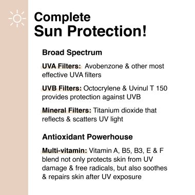 Minimalist: Multi Vitamin SPF 50 PA ++++ Hybrid Sunscreen - 50gm