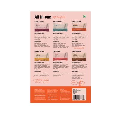 The Whole Truth: Protein Bars_All-in-One Protein Bars Peanut - Protein Bar - All-in-One - Pack of 6 (6 x 52g) 312