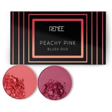 Renee Cosmetics: Peachy Pink Blush Duo - 8gm
