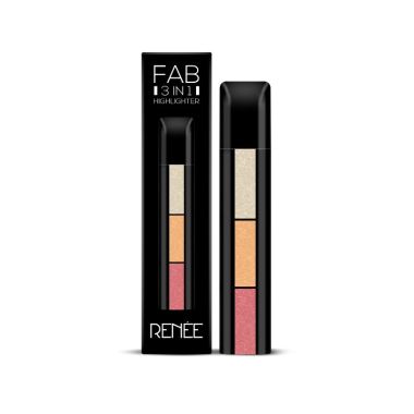 Renee Cosmetics: Fab 3in1 Highlighter - 4.5gm