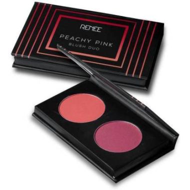 Renee Cosmetics: Peachy Pink Blush Duo - 8gm