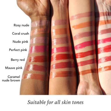 RAS Luxury Oils: Oh-So-Luxe Tinted Liquid Lip Balm In Caramel Nude I Am Serene - 3.2ml