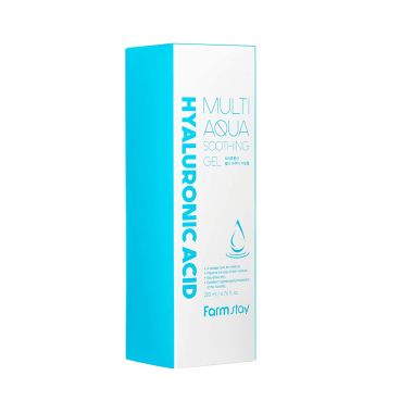 Farmstay: Hyaluronic Acid Multi Aqua Soothing Gel - 200ml