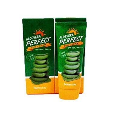 Farmstay: Aloevera Perfect Sun Cream - 70gm