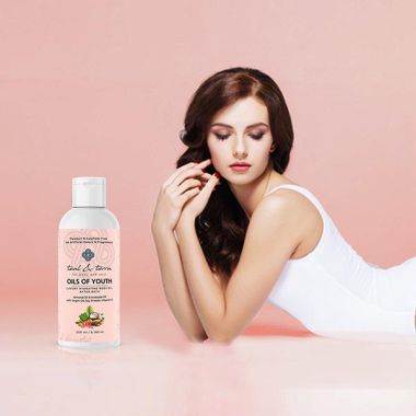Teal and Terra: Luxury Hydrating Body Oil After Bath With Argan & Rose Oil - 200ml