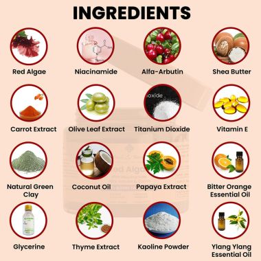 Teal and Terra: Red Algae Anti-Aging Face Mask - 100ml