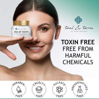 Teal and Terra: Under Eye Revival Treatment With Pure Essential Oils And Vitamins - 50ml