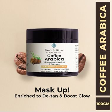 Teal and Terra: 3-In-1 Face Mask Coffee Arabica - 100gm